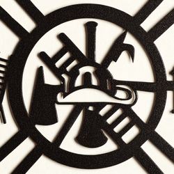 Firefighter Professional Personalized Wall Art Sign