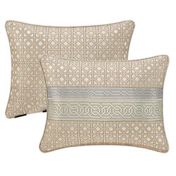 Alaro Reversible Accent Rectangle Pillow Gold