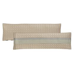 Alaro Reversible Jumbo Rectangle Pillow Gold