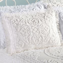 Chenille Fringed Sham Standard
