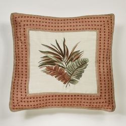 Key West Embroidered European Sham Multi Warm