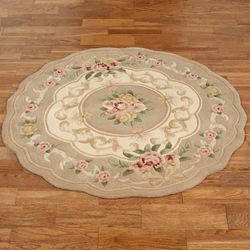 Portia Rose Round Rug Smoky Topaz 56 Round