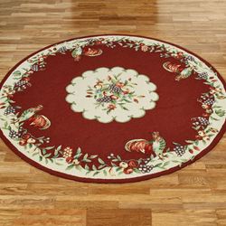 Sonoma Rooster Round Rug 76 Round