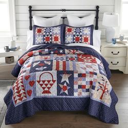 County Fair Mini Quilt Set Blue