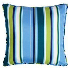 Zealand Striped Pillow Multi Bright 17 Square