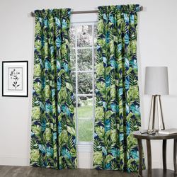 Zealand Tailored Curtain Pair Multi Bright 96 x 84