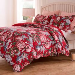 Millie Mini Quilt Set Red
