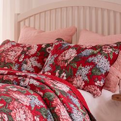Millie Mini Quilt Set Red