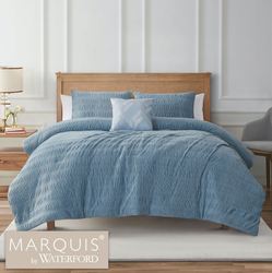 Bryn Comforter Bed Set Blue