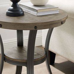 Ferdinand Accent Table Gun Metal
