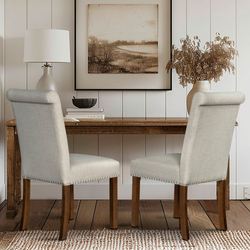 Fiorella Dining Chairs Natural Set of Two