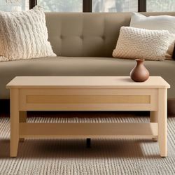 Leroy Lift Top Coffee Table Natural