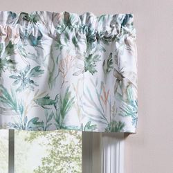 Under the Sea Tailored Window Valance Multi Cool 60 x 14