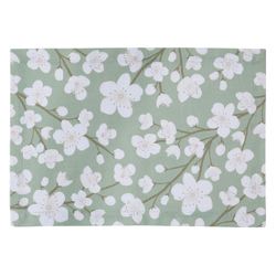 Cherry Blossom Placemats Sage Set of Four