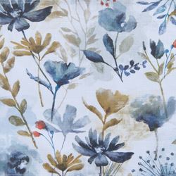 Bloomington Floral Table Runner Blue 14 x 54