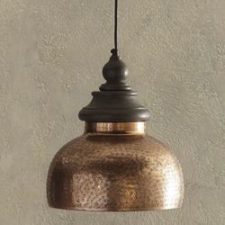 Antique Copper Pendant Light