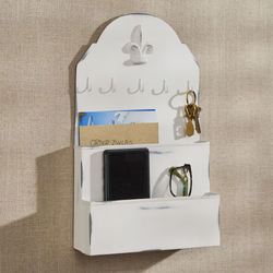 Lane Wall Pocket Organizer Whitewash
