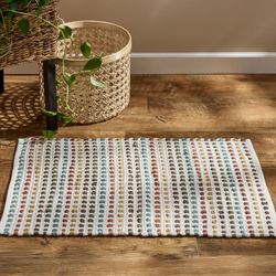 Ryland Chindi Rectangle Scatter Rug Multi Warm 2 x 3