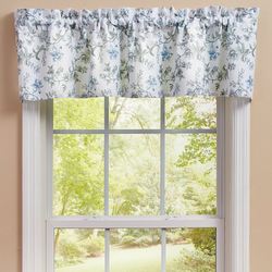 Wythe Garden Tailored Valance Blue 60 x 14