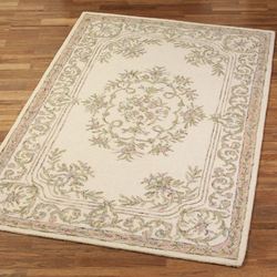 Serenade Rectangle Rug Ivory