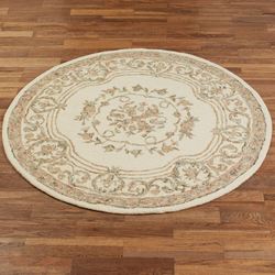Serenade Round Rug Ivory 5 Round