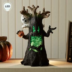 Spooky Swirl LED Tree Brown