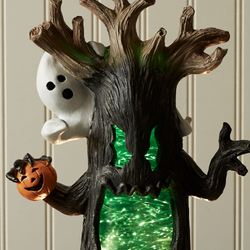 Spooky Swirl LED Tree Brown