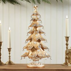 Elegant Tree Sculpture Gold