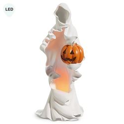 Faceless Ghost LED Sculpture White