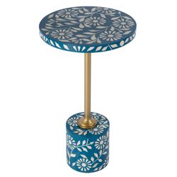 Bethel Side Table Blue