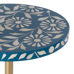 Bethel Side Table Blue