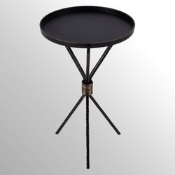 Lucca Side Table Black