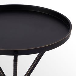 Lucca Side Table Black