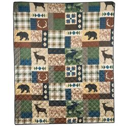 Rustica Throw Blanket Multi Warm 50 x 60