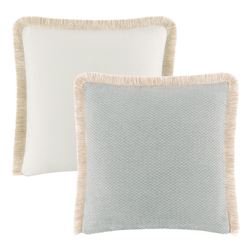 Komodo Reversible Fringed European Sham Green