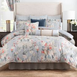 Penelope Comforter Set Gray