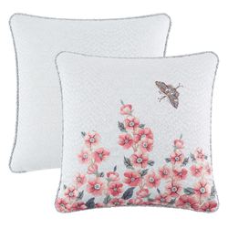Talia Reversible Embroidered Pillow Multi Jewel 20 Square