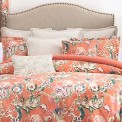 Cara Comforter Set Coral