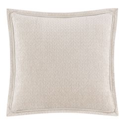 Cara Flanged Pillow Natural 20 Square