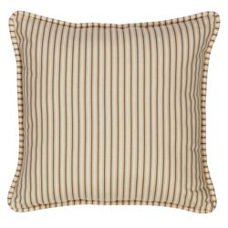 Tradewinds II Striped Pillow Multi Warm 17 Square