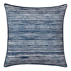 Dalton Printed Pillow Navy 20 Square
