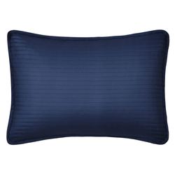 Dalton Quilted Rectangle Pillow Navy