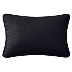 Dalton II Quilted Rectangle Pillow Black