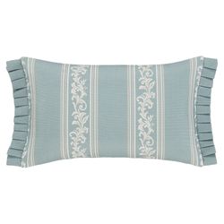 Tranquility Flanged Rectangle Pillow Aqua