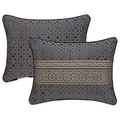 Alaro II Reversible Accent Rectangle Pillow Slate Blue