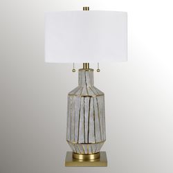 Caldwell Metallic Table Lamp Gold