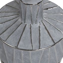 Cothran Metallic Table Lamp Silver