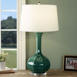 Celina Table Lamp With Clear Acrylic Base