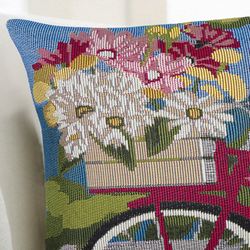 Summer Ride Decorative Pillow Multi Bright 18 Square