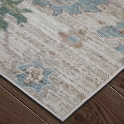 Veda Rug Runner Beige 26 x 73